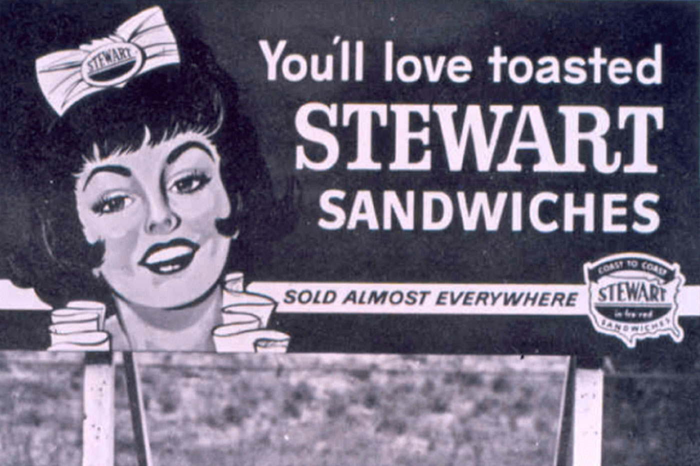 Image of Stewart Sandwiches Billboard