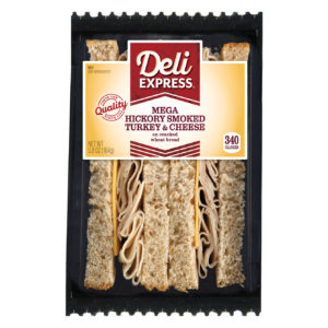 Mega Hickory Smoked Turkey & Cheese