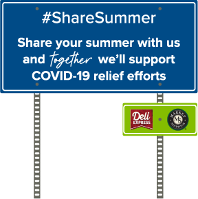 #ShareSummer Share your summer with us and together we'll support COVID-19 relief efforts