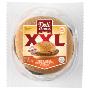 Deli Express XXL Char-Broil Beef Patty with Cheese Package 2025